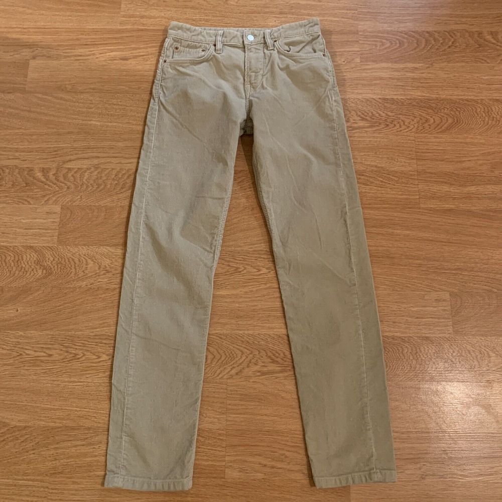 Buck Mason Pants Mens 29x34 (Act29x33) Ford Standard Stretch Cord Corduroy Khaki